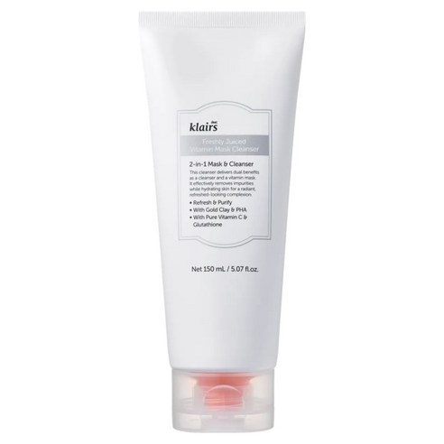 클레어스 프레쉴리 쥬스드 비타민 팩 마스크클렌저, 150ml, 1개