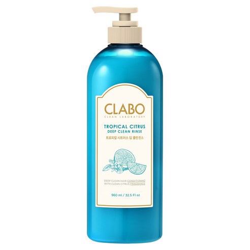 CLABO 딥클린 린스 트로피칼 시트러스 스파클링 후르츠, 960ml, 1개