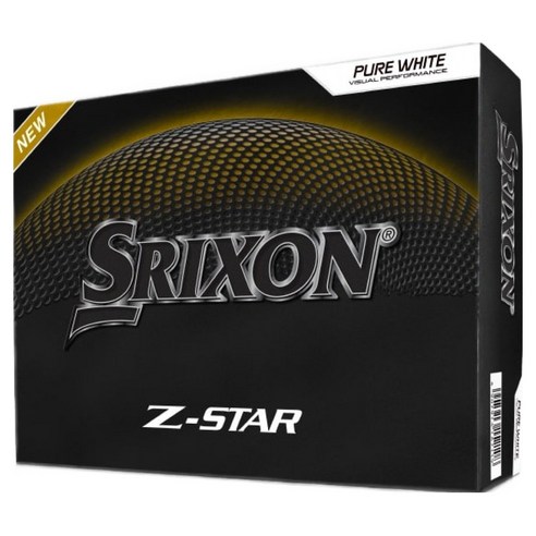 스릭슨 골프공 3피스 Z-STAR9, 퓨어 화이트, 1개