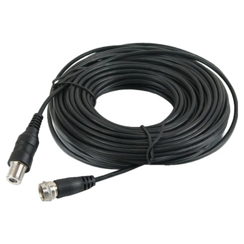 컴스 안테나 케이블연장 안테나 전용2C2V 검정, 1개, 10m