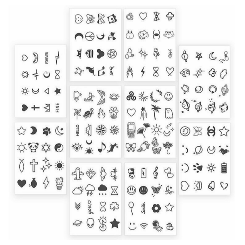 평범한 나날에 특별함을 더하는 순간 반영구타투스티커