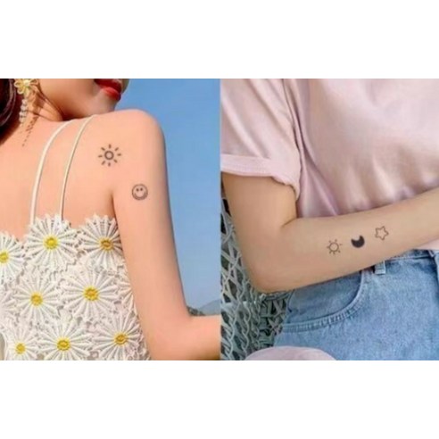 일상에 특별함을 더하는 160가지 선택, THE 압구정언니 반영구 미니 셀프 타투 스티커