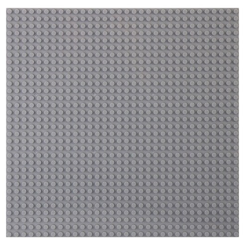 아이끌레 아동용 호환 블록 놀이판 50x50칸, 그레이, 1개
