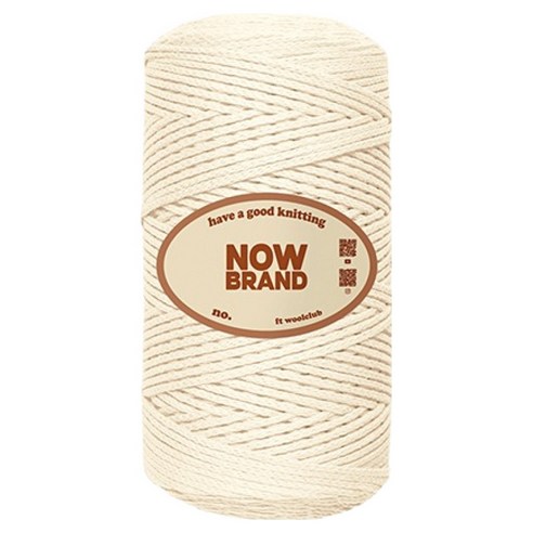 울클럽 NOWBRAND 고급 미니로프얀 250g, 703 아이보리, 1개