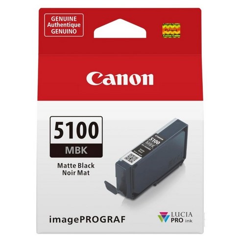 캐논 PFI-5100 정품잉크, 매트블랙, 1개
