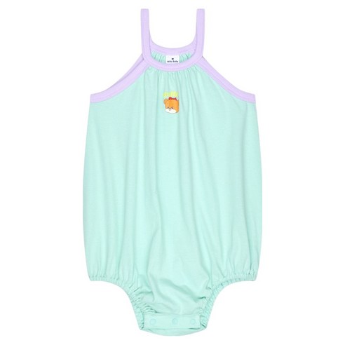MilkBaby 유아용 통기성 멜로디 롬퍼 점프수트 우주복