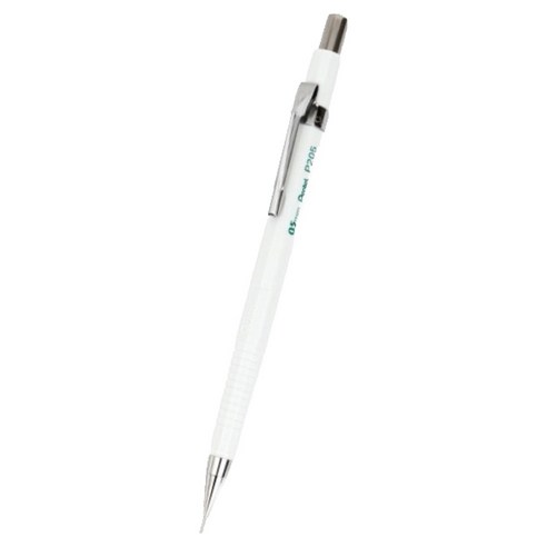 펜텔 제도 샤프 화이트 P205-WX, 0.5mm, 1개