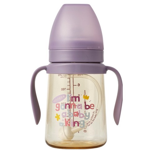 마더케이 베이직 PPSU 베베 추 빨대컵, 200ml, 1개, 라일락 200ml, 1개, 라일락