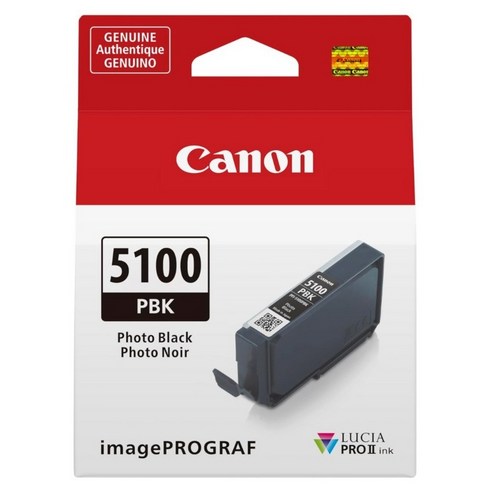 캐논 PFI-5100 PBK 정품잉크, PBK 포토블랙, 1개