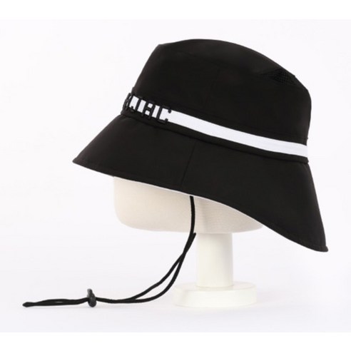 까스텔바작 여성 로고 버킷햇 BWEMGC506 CSW-218 후기 분석 - 측면 로고 디테일