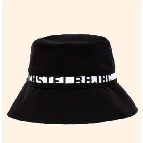 까스텔바작 여성 로고 버킷햇 BWEMGC506 CSW-218 후기 분석 - 착용 컷 예시