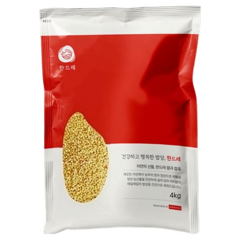 한드레 찰기장, 1개, 4kg