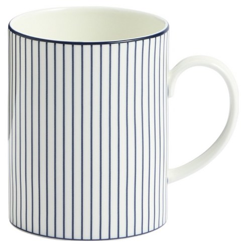 웨지우드 지오 블루 머그컵 293ml, 화이트, 1개