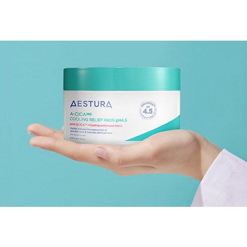 에스트라 에이시카 365 쿨링 진정 패드 pH4.5 110ml 이미지 4