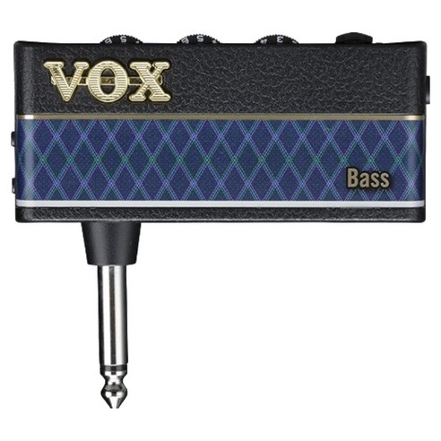 복스 amPlug3 Bass 헤드폰 베이스 앰프, AP3-BA, 1개, 혼합색상