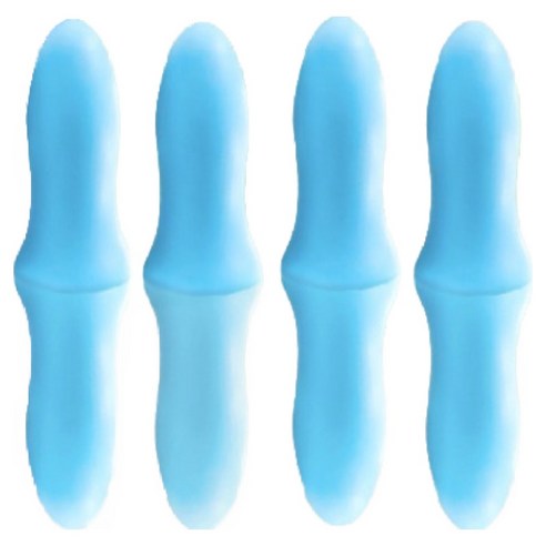 누비나 수면용 소음방지 방음 귀마개 8p 세트 블루 소, 1세트