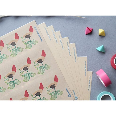 레이저와 잉크젯 프린터 모두와 호환되는 경제적인 라벨