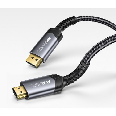 코드웨이 DP to HDMI 모니터 케이블 개봉기 | 실사용 후기 - 상품 이미지 2