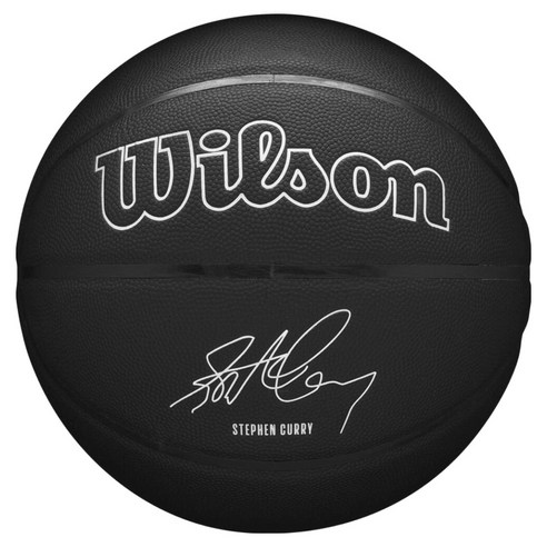 윌슨 NBA 플레이어 나이트모드 농구공 커리, WZ4026501XB7, 1개