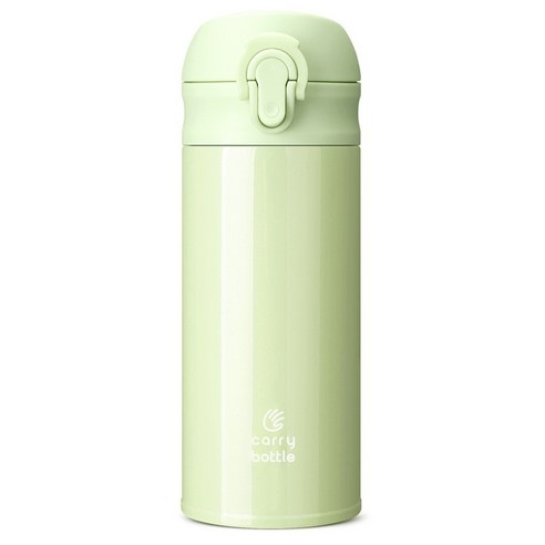 캐리보틀 이지보틀 보온병 텀블러, 1개, 350ml, 그린