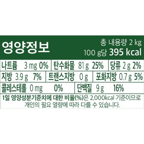 태광선식 물가안정 미숫가루 2kg, 1개 솔직 후기 | 실사용자 리뷰 분석 - 상품 이미지 2