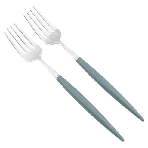 보겐 알르망드 샤틴 커트러리 디저트포크, 올리브, 2개
