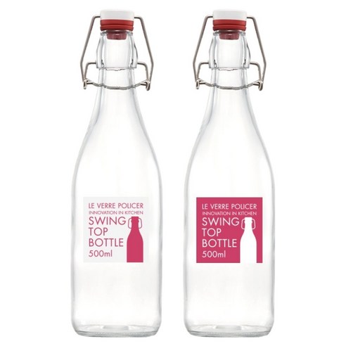 르베르폴리세 이중캡 스윙보틀, 2개, 750ml