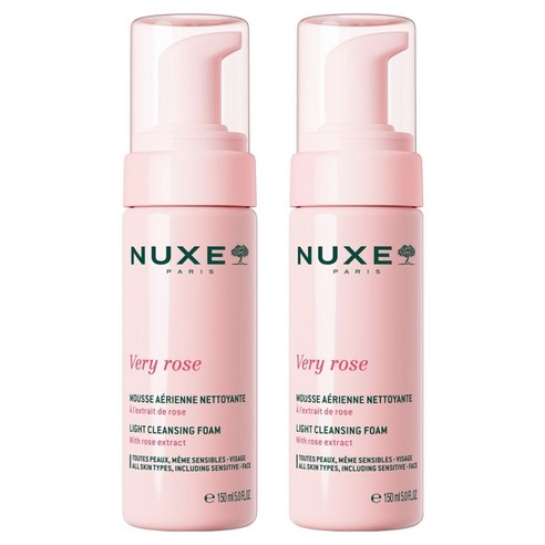 눅스 베리로즈 무스폼 클렌저 듀오, 150ml, 2개