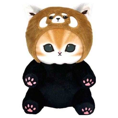 모후샌드 BIG 인형, 30cm, 레서판다냥, 1개