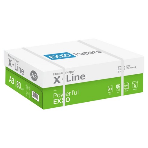 엑소 엑스라인 복사용지 80g, A3, 1250개