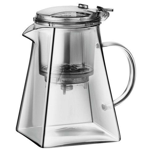 리비뉴 내열유리 티포트, 투명, 750ml, 1개
