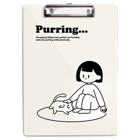 노르노르 두꺼운 맞춤형 다기능 서류판 A4, 블랙, 1개