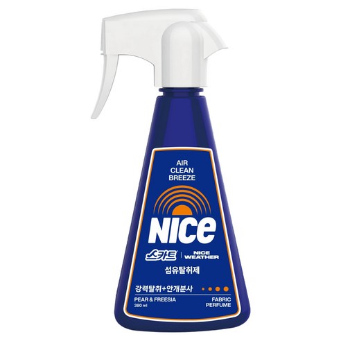 스카트 나이스웨더 탈취제 페어앤프리지아 본품, 1개, 380ml