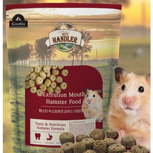 펫츠핸들러 햄스터 익스트루젼 마우스 이갈이 사료 300g 이미지 2