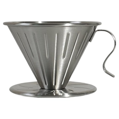 빈플랜트 스텐 커피 핸드드리퍼 실버, 1개, 단품, 500ml