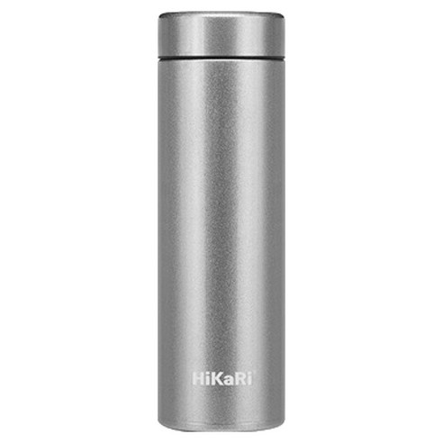 HiKaRi 슬림 미니 보온보냉 스텐 텀블러, 실버, 300ml, 1개
