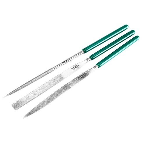 사타 다이아몬드줄 셰이핑 파일 3종 세트 3 x 140 mm 03860, 1세트