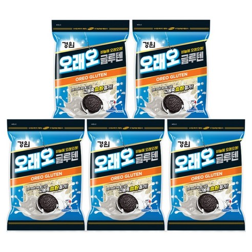 경원산업 오래오 글루텐 떡밥, 290g, 5개