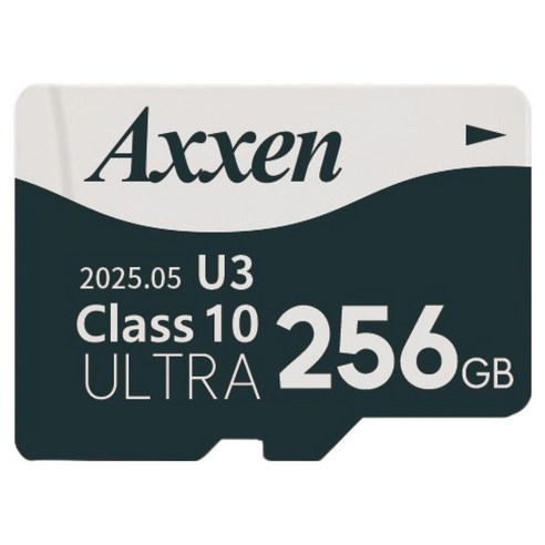 액센 초고속 U3 ULTRA 홈캠 블랙박스 메모리 카드 Micro SD카드 MSD52, 256GB, 1개