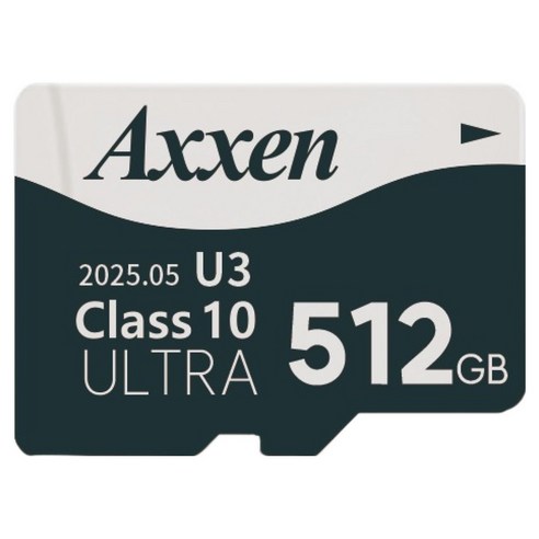 액센 울트라 U3 마이크로 SD 메모리 카드 MSD52, 512GB, 1개