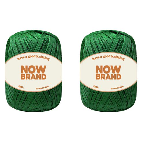 울클럽 NOWBRAND 고급 인견사 뜨개실 80g, 147 그린, 2개