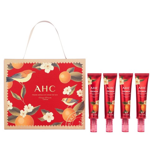 AHC 오렌지블라썸에디션 포 페이스 프리미어 앰플 인 아이크림, 40ml, 1세트