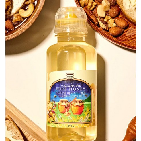 정원담 프리미엄 자연 아카시아 순수 벌 꿀 500g, 1개 이미지 2