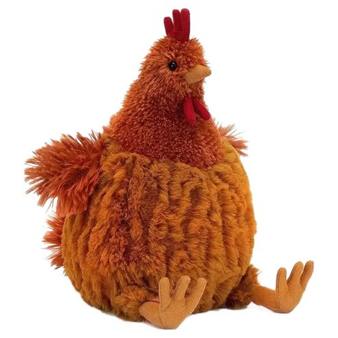아트조이 꼬꼬댁 닭 인형쿠션, 22cm, 혼합색상, 1개