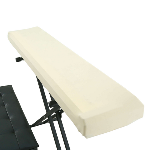 픽앤홈 고급 디지털 피아노 덮개 138~160cm x 30~45cm, 베이지, 1개