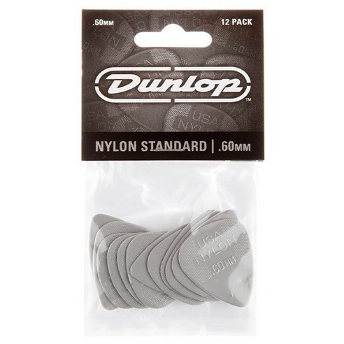 Dunlop 피크 나일론 스탠다드 44P.60, 12개