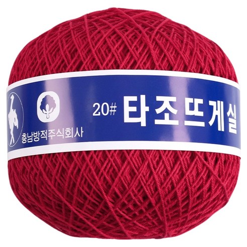 타조 구정 순면 20수 뜨개실, 136, 1개