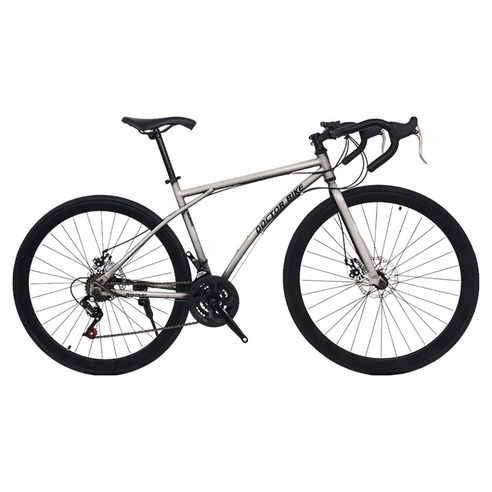 닥터바이크 24단 700C 디스크브레이크 로드자전거 ROAD S-27, 실버, 170cm, 1개