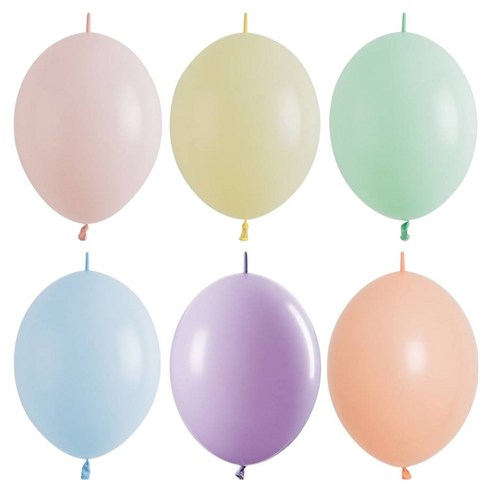 셈퍼텍스 링커풍선 15cm 100p, 랜덤발송, 1세트