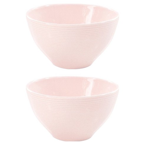 해피정 스텔라 파스텔 국그릇 400ml, 인디핑크, 2개